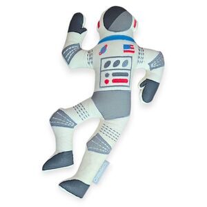 Crate and Barrel kids astronaut plush doll Space Cosmos throw pillow land of nod